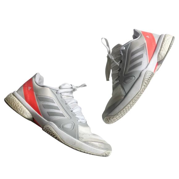 Adidas Stella McCartney Court Tennis Shoes Size 9 Barricade Boost Dad Sneakers - Picture 16 of 16
